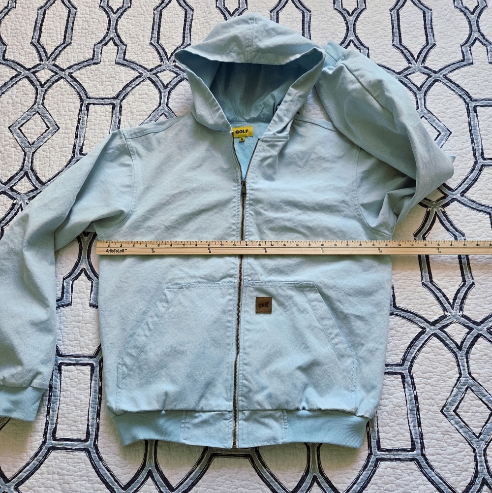 NWOT Golf Wang Canvas Hooded Work Jacket - Picture 12 of 13